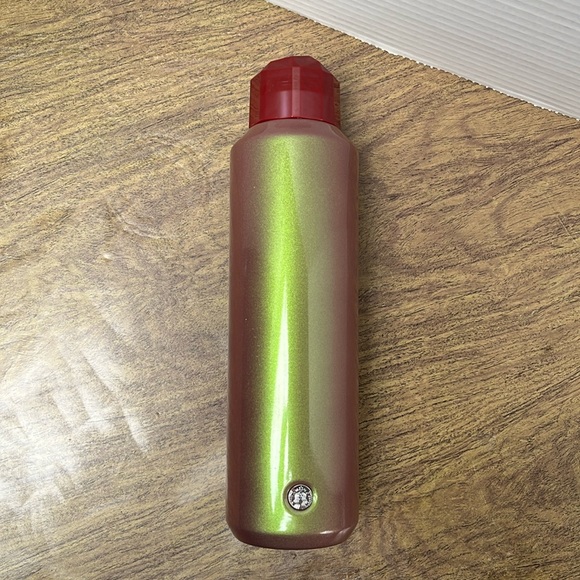 Starbucks Iridescent Shimmer Water Bottle Cup Stainless Tumbler Jeweled Top 2022 - Picture 3 of 12